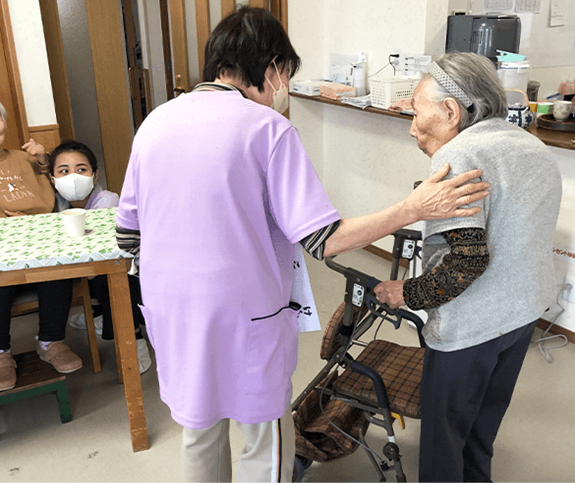 お一人お一人の持ち味を大切に様々なレクリエーションを行っています。